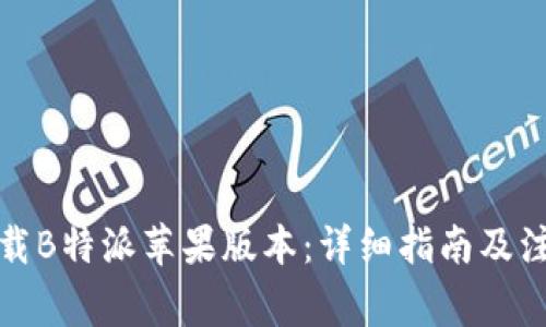 如何下载B特派苹果版本：详细指南及注意事项