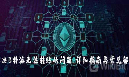 如何解决B特派无法转账的问题:详细指南与常见解决方案